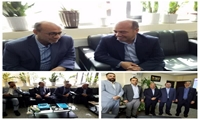 دیدار و نشست دکترصالحی فرد سرپرست محترم دانشگاه علوم پزشکی استان ،مشاور رئیس و مدیر حوزه ریاست و مدیر بودجه دانشگاه با دکتر رحیم نیا مدیر محترم بودجه وزارت بهداشت